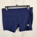 Adidas Shorts | Adidas Woman's Activewear Workout Shorts, Size: Large (16-18) Color: Navy Blue | Color: Blue | Size: L