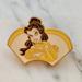 Disney Jewelry | Belle From Beauty And The Beast Disney Pin | Color: Brown/Yellow | Size: Os