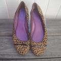 Coach Shoes | Coach Poppy Animal Print Slip On Flats Size 7 | Color: Black/Tan | Size: 7