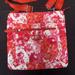 Coach Other | Coach - Red And Pink Floral Nylon Crossbody Purse | Color: Pink/Red | Size: Os