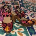 Free People Shoes | Free People Clog Shoes | Color: Orange | Size: 7