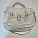 Coach Bags | Coach White Leather Bag Crossbody Purse | Color: White | Size: Os
