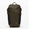 Lululemon Athletica Bags | Lululemon More Miles Active Backpack *17l In Dark Olive / Sienna | Color: Green | Size: Os
