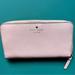 Kate Spade Bags | Kate Spade Large Continental Wallet Pink Authentic | Color: Gold/Pink | Size: 7.5” X 4”