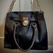 Michael Kors Bags | Michael Kors Hamilton Large Saffiano Black Tote Bag | Color: Black | Size: Os