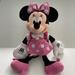 Disney Toys | Disney Minnie Mouse Large Plush New Disney Authentic 15 Inch Pink Dress And Bow | Color: Black/Pink | Size: 15 Inches