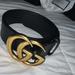 Gucci Accessories | Gucci Black Wide Leather Belt | Color: Black | Size: Os