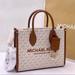 Michael Kors Bags | New Michael Kors Mirella Small Crossbody Tote Bag Vanilla | Color: Brown/White | Size: Os