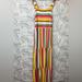 J. Crew Dresses | J. Crew Striped Maxi Sun Dress | Color: Green/Pink | Size: Xs