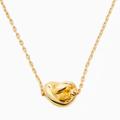 Kate Spade Jewelry | Kate Spade New York Sailor's Knot Mini Pendant Necklace Gold Nwt Jewelry | Color: Gold | Size: Total Chain Length: 17+3"