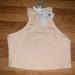 Adidas Tops | Adidas Crop Top Women Size:(L) | Color: Cream | Size: L