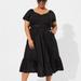 Torrid Dresses | Brand New With Tags, Adorable Black Dress. | Color: Black | Size: 18