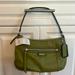 Coach Bags | Coach Bags | Coach Green Grass Leather Shoulder Bag Small | Color: Green | Size: Os