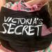 Victoria's Secret Bags | Euc Victoria Secret Large Tote Bag. Black/Pink Heart Tote Bag. Perfect For Beach | Color: Black/Pink | Size: Os