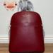 Kate Spade Bags | Kate Spade Saffiano Leather Backpack | Color: Red | Size: 10.2”L X 11.2" H X 5.5"W