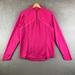 Nike Jackets & Coats | Nike Dri-Fit Sweater Women Large Pink Fleece 1/3 Zip Long Sleeve Active Pullover | Color: Pink | Size: L