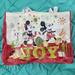 Disney Bags | Disney Christmas Joy Mickey And Minnie Canvas Holiday Tote Bag | Color: Red/White | Size: Os