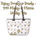 Dooney & Bourke Bags | Disney Dooney & Bourke Bag - 2020 Mickey & Minnie Christmas Holiday Tote Nwt | Color: Black/White | Size: Os