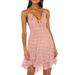 Free People Dresses | Euc Free People One Adella Burnout Lace Mini Pink Dress | Color: Pink | Size: Xs