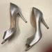Nine West Shoes | Nine West Silver Heels 8m | Color: Silver | Size: 8