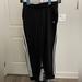 Adidas Pants & Jumpsuits | Adidas 3 Stripe Black Womens Jogger Pants Size Small | Color: Black/White | Size: S