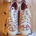 Coach Shoes | Coach Barrett Lace Canvas Sneaker. Multi Pink, Size 7.5 | Color: Pink/White | Size: 7.5