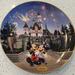 Disney Accents | Disney “Sleeping Beauty Castle” 40th Anniversary Plate | Color: Blue/Gold | Size: Os