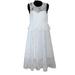 Lilly Pulitzer Dresses | Lilly Pulitzer White Lace And Ruffle Sleeveless Dress Size 2 | Color: White | Size: 2