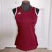 Adidas Tops | Euc Womens Adidas Climalite Size Medium Maroon Sports Tank Top | Color: Red/White | Size: M
