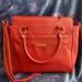 Nine West Bags | Deep Red Leather Shoulder Bag By Nine West | Color: Red | Size: Os