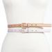 Giani Bernini Accessories | Giani Bernini Women's 2-For-1 Skinny Belts In Blush Nwt Msrp $35 Size M, Xl | Color: Brown/Pink | Size: Various