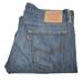 Levi's Jeans | Levis 514 Size 36x34 Jeans Mens Straight Leg Regular Fit Dark Wash Distressed | Color: Blue | Size: 36