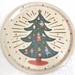 Anthropologie Dining | Anthropologie Rifle Paper Co. Tree Platter Tray Nutcracker Christmas Nwt | Color: Gold/Green/Red | Size: 15” Diameter