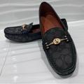 Coach Shoes | Coach Driving Moccasins/Loafers | Color: Black | Size: 7.5