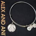 Disney Jewelry | Disney Alex And Ani Aurora Sleeping Beauty Charm Bracelet | Color: Silver | Size: Os