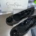 Jessica Simpson Shoes | Jessica Simpson Suede Ballet Flats With Black Crystal Embellishments In Box. | Color: Black | Size: 9