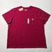 Carhartt Tops | 002 - Womens Carhartt Loose Fit Work Wear Pocket Tee Brand New Nwt T Shirt | Color: Pink/Red | Size: Xxl