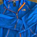 The North Face Jackets & Coats | Boys Medium 10-12 North Face Lightweight Fleece Jacket | Color: Blue/Orange | Size: Mb