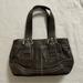 Coach Bags | Euc Y2k Coach Soho Leather Buckle Shoulder Bag! | Color: Brown/Silver | Size: Os