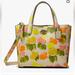 Coach Bags | Coach Floral Printed Leather Willow Tote 24 Nwot | Color: Pink/Yellow | Size: Os
