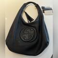 Gucci Bags | Gucci Soho Leather Large Hobo Bag Black | Color: Black | Size: Os