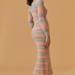 Anthropologie Dresses | Daily Practice By Anthropologie Sweater Dress Pink Combo Midi Dress | Color: Blue/Pink | Size: L