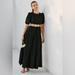 Anthropologie Dresses | Charlie Holiday Andrea Maxi Dress | Color: Black | Size: 2