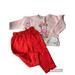 Disney Matching Sets | Infants 12 Months, Disney Baby 2-Piece Minnie Mouse Heart Sweater/Jogger Set | Color: Pink/Red | Size: 12mb