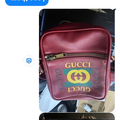 Gucci Bags | Burgundy Small Handbag Gucci Brand New | Color: Red | Size: Os