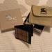 Burberry Accessories | Burberry Haymarket Hipfold Mens Wallet | Color: Brown/Cream | Size: Os