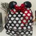 Disney Bags | Disney Parks Minnie Mouse Ears Sequined Reversible Backpack | Color: Black/Red | Size: Os