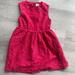 J. Crew Dresses | J. Crew Beautiful Lace Barbie Dress, Size 7. | Color: Pink/Red | Size: 7g