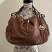 Michael Kors Bags | Michael Kors Leather Cognac Large Hobo/Shoulder Bag | Color: Brown/Tan | Size: Os