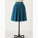 Anthropologie Skirts | Anthropologie - Edme & Esyllte Circle The Globe Skirt, Teal Blue, Size 2 | Color: Blue | Size: 2